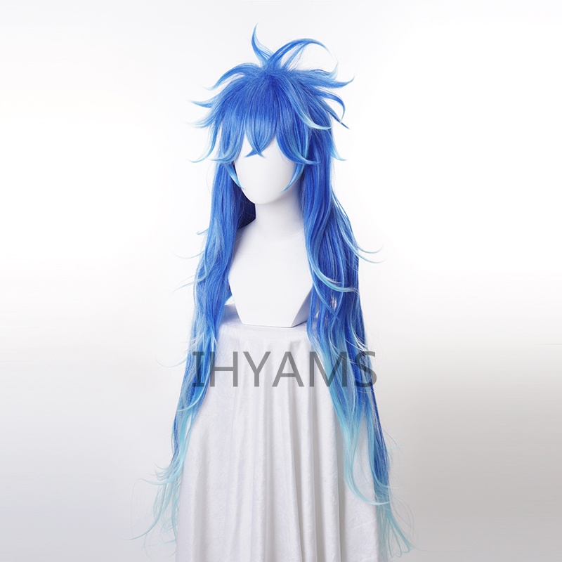 Idia Shroud วิกผมคอสเพลย์ Herc - Anime Cosplay Blue Hair บทวิจารณ์และราคา
