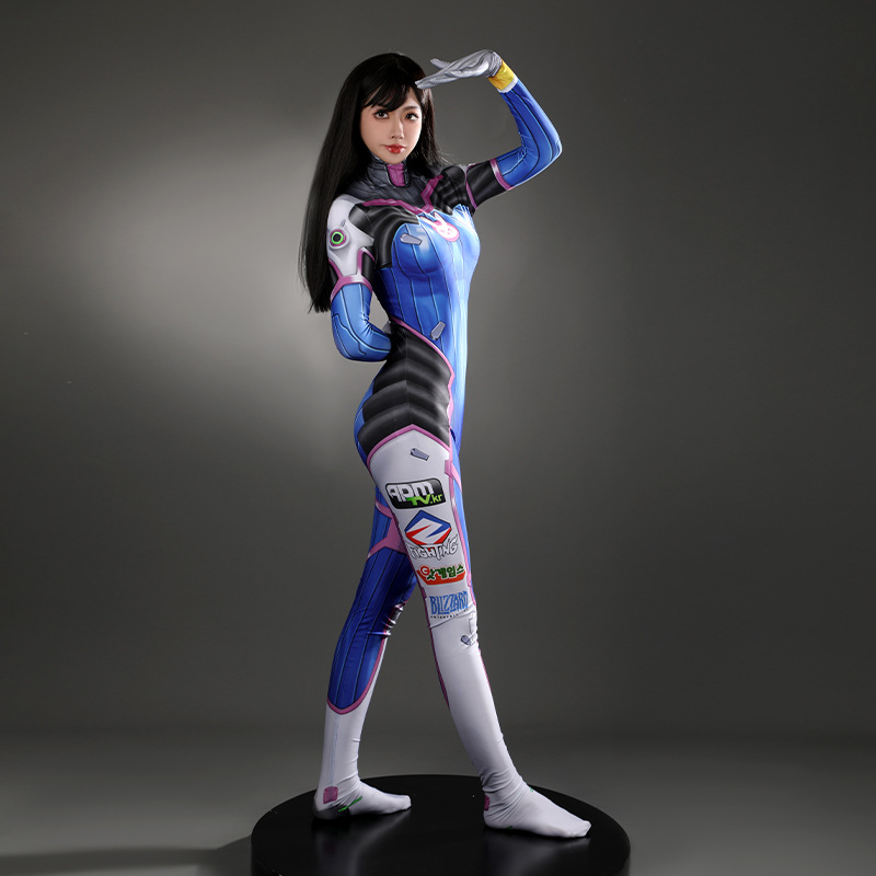 ชุดคอสเพลย์ D.Va สำหรับผู้หญิง - Anime Cosplay Ladies บทวิจารณ์และราคา