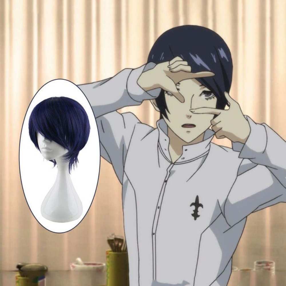 เพอร์โซน่า 5 ฟ็อกซ์ ยูสุเกะ คิ - Anime Cosplay Blue Hair บทวิจารณ์และราคา