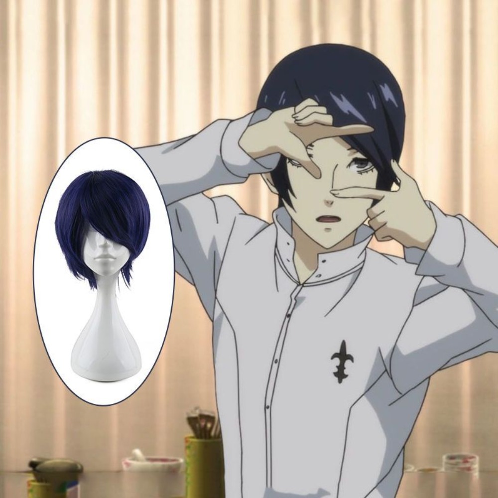 เพอร์โซน่า 5 ฟ็อกซ์ ยูสุเกะ คิ - Anime Cosplay Blue Hair บทวิจารณ์และราคา