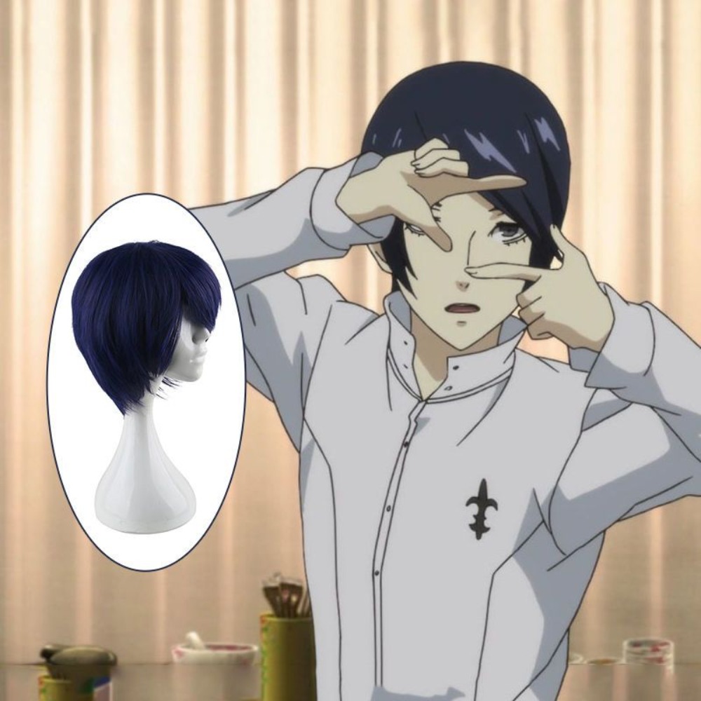 เพอร์โซน่า 5 ฟ็อกซ์ ยูสุเกะ คิ - Anime Cosplay Blue Hair บทวิจารณ์และราคา